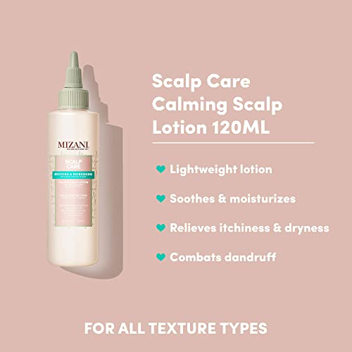 Mizani Scalp Care Calming Scalp Lotion |Dandruff Treatment | Nourishes & Soothes Scalp | For Curly Hair | 4 Fl Oz #TOP2