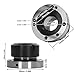 Qqmora ER50 Collet Chuck High Carbon Steel 100mm Diameter 7 Hole Flange for CNC Milling Machine and Lathe Tool