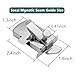 Magnetic Seam Guide for Sewing Machine, Multifunctional Sewing Machine Parts,Universal Sewing Quilting Supplies Accessories Parts 2pcs Metallic