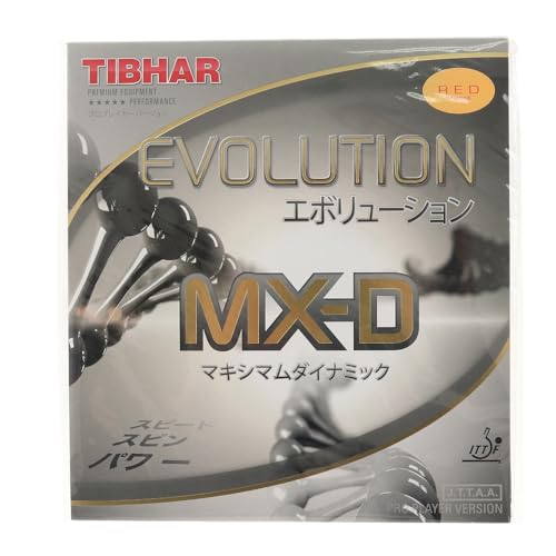Tibhar Evolution MX-D revêtement pour corriger le manque de vitesse en ping-pong