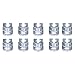 Ball's Outdoor 10PCS Aluminum Eyelet Sleeves Fit STIHL 25-2 Autocut Trimmer Head # 4002 713 8301(Trimmer Head Eyelet)
