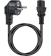 Pantaloni Da Lavoro U Power Lotto Di 100 Cavi Alimentazione PC - 6 Piedi (1.8m), IEC320 A 3 Poli, 18 AWG Robusto, Per Computer E Non Solo Calzini Da Lavoro - Foto 7