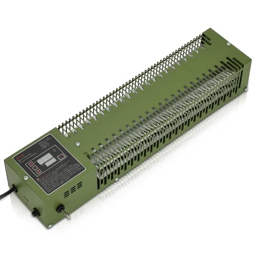 600W Utility Heater with Built-in Thermostat,120V Electric Pump House Heater with Dual Digital Display, Freeze Protection for Utility Rooms，Pump House & Storage Space，Convection Heater with Fan