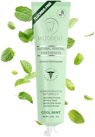 Hydroxyapatite Toothpaste – MILTODENT 15% Micro-Hydroxyapatite Pr...