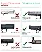 Gmconn Green Laser Light Combo, Tactical Pistol Light 650 Lumen LED Flashlight with Green Beam for Glock Taurus