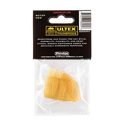 Dunlop 9072P Player’s Pack de 4 Médiators Medium - Les Beatles, Paul McCartney, John Lennon, RIngo Starr, George Harrison Dunlop 9072P Player's Pack de 4 Médiators Medium – Image 3