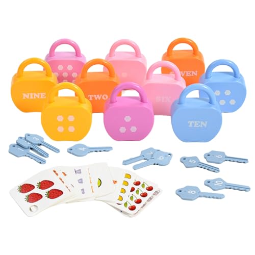 Jouets cause à effet clés pour bébé Montessori pour motricité fine