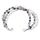 Medical ID Triple Strand Beaded Interchangeable Bracelet