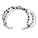 Medical ID Triple Strand Beaded Interchangeable Bracelet