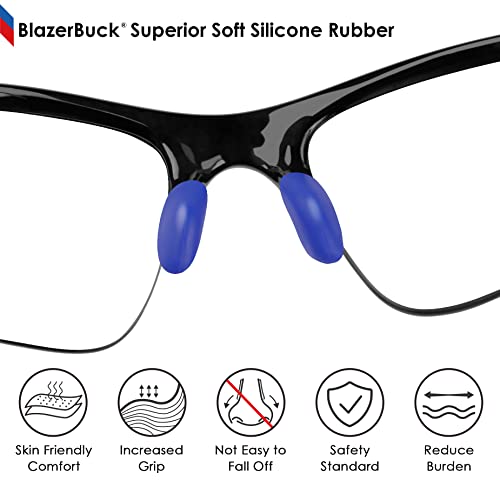 Image of BLAZERBUCK Replacement Nose Pads Piece for Oakley Bisphaera OO9400