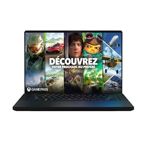 ASUS ROG ZEPHYRUS-M16-GU603ZM-065W Gaming-Laptop 16 Zoll WUXGA 165 Hz & 3 ms (Intel Core i7-12700H, RTX 3060 6 GB TGP 120 W, 16G RAM DDR5, 512 GB SSD, Windows 11) Tastatur AZERTY RGB 1 Zone