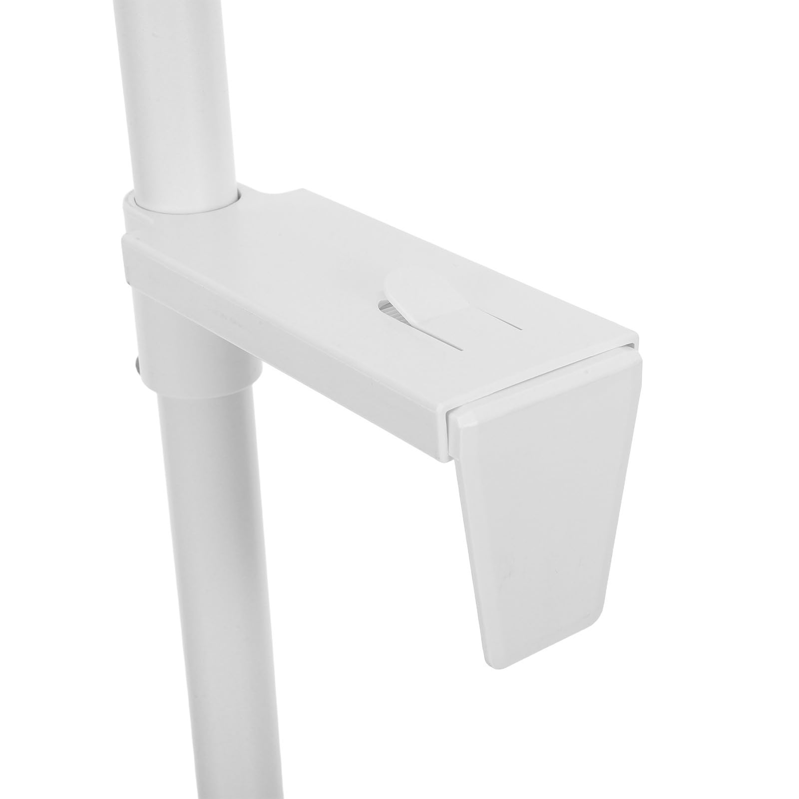 ORFOFE Supporto CPU Sotto Scrivania a Parete, Staffa per Case Computer in Acciaio Laminato a Freddo, Larghezza Regolabile, Capacità 55lb, Bianco, per Ufficio e Workplace