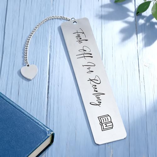 Funny Bookmarks for Women, Christian Gifts for Women Readers, Metal Bookmark for Book Lovers, Christmas & Birthday Gifts for Her, Best Friend, Sister, Wife, with Gift Box, I'm Reading — view 4
