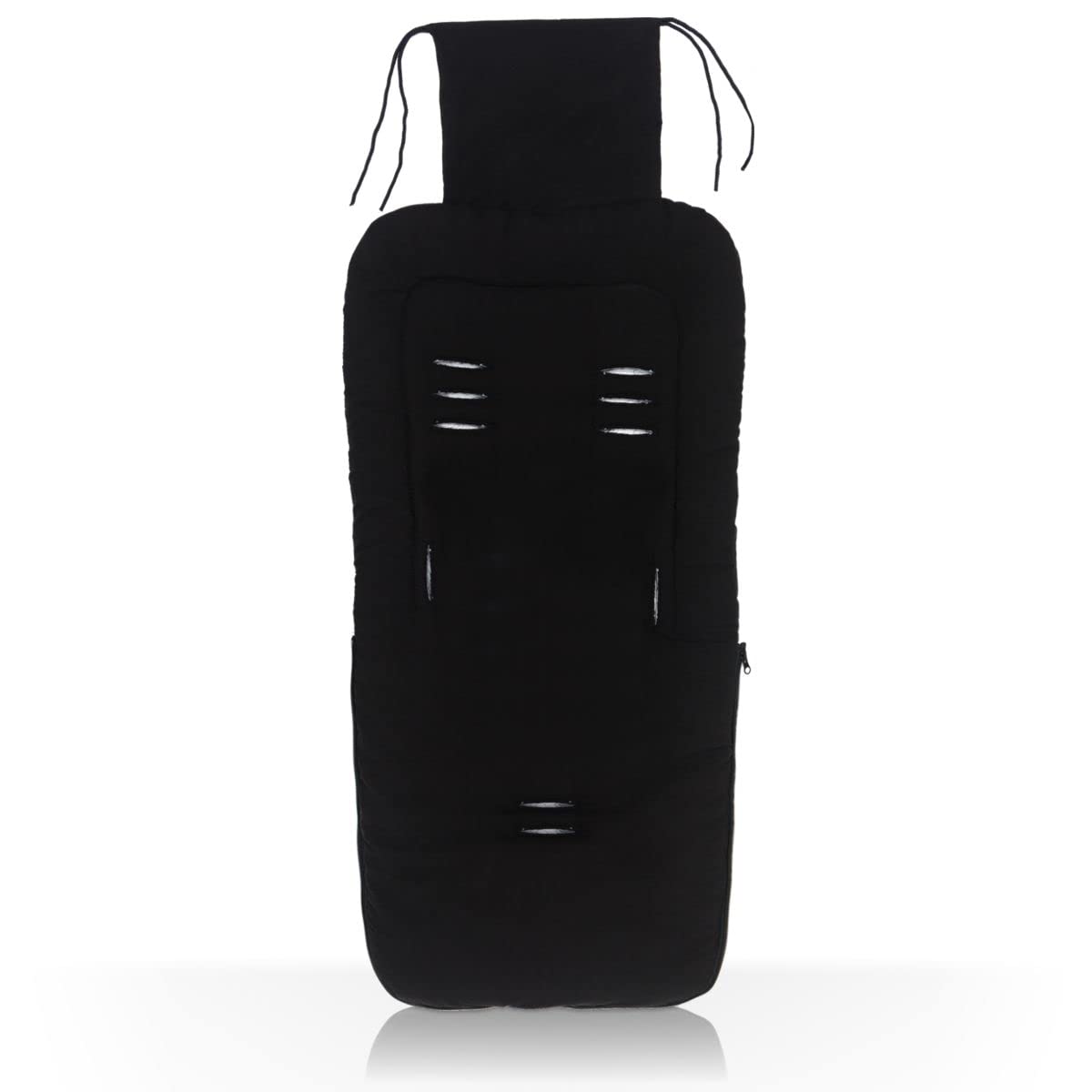 Fillikid Fußsack ST3911 Sommerfußsack für Buggy Kinderwagen Jogger (Schwarz)