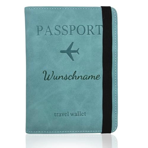 Generisch Reisepasshülle Personalisiert mit Wunschnamen - Reiseor...