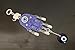 Betterdecor Blue Evil Eye Hamsa Hand Hanging Amulet | Protection and Good Luck Charm Decoration for Home Office Car -028