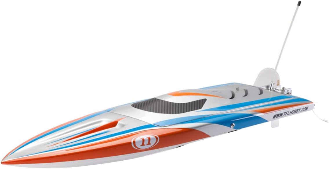 TFL RC Boat Small O-Boat 1111 Entry-Level Electric RC Boat Glass Fiber Hull Speedboat TFL (Without Servo, Controller, batteies)