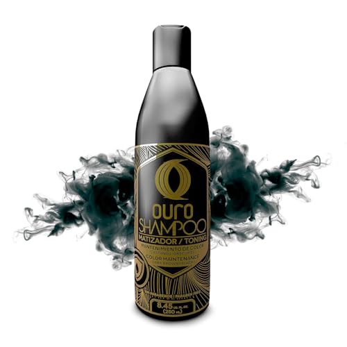 OURO Color-Enhancing Shampoo for Dark & Black Hair 8.45oz