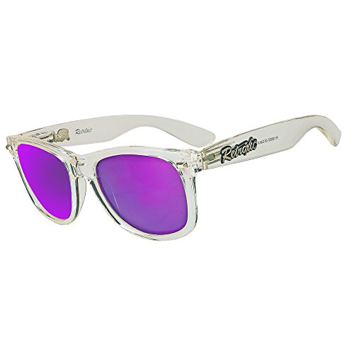 Retroxic Gafas De Sol Para Hombre Y Mujer, Blanco Claro Retroxic Gafas De Sol Para Hombre Y Mujer, Blanco Claro