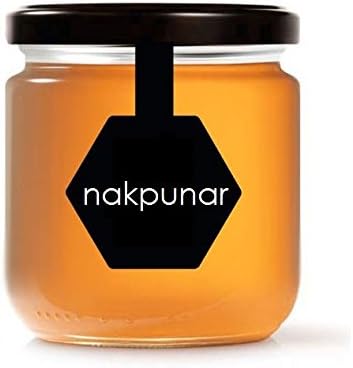 Miniatura 2 de Nakpunar Tarros de vidrio de boca ancha de 12 onzas con tapas plateadas, juego de 12 unidades, estilo salsa