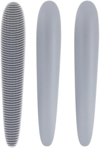 3Pcs Cat Tongue Texture Grooming Brush Pet Massage Comb (Grey)
