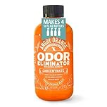 Angry Orange Pet Odor Eliminator for Home - 8oz Dog and Cat Pee Smell Remover for Carpet, Grass, Tile and Furniture - Citrus Concentrate, Makes 128oz of Liquid