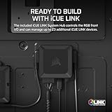 CORSAIR 9000D RGB AIRFLOW Super Full-Tower PC Case – Fits up to 18x 120mm, 7x 140mm, or 4x 200mm Fans – InfiniRail™ Fan Mounting – iCUE LINK System Hub Included – No Fans Included – Black - Image 7