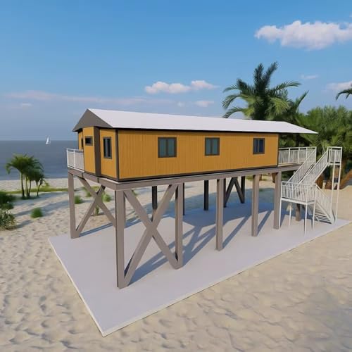 Prefab Tiny Homes for Sale, Foldable Modular House Kit, Portable