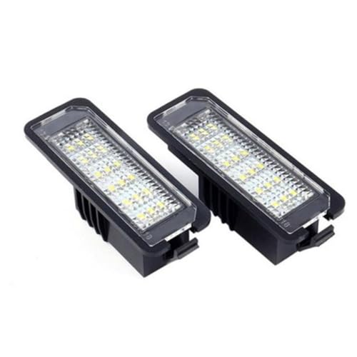 Éclairage plaque immatriculation LED POPETPOP 6 pièces auto installation directe sans câblage - 6