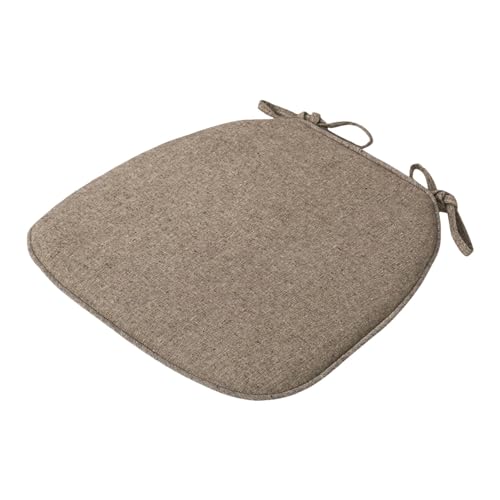 Cojín para silla de comedor en forma de U de tela lavable a máquina 2