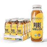 ORGANIC MELON JUICE WITH ONLY 2 INGREDIENTS: Our melon juice is only made with 98% organic melon, and 2% lemon juice. A delicious, natural juice that’s great for any time of day. Tastes great on its own, with club soda, sparkling water, or mixed in s...