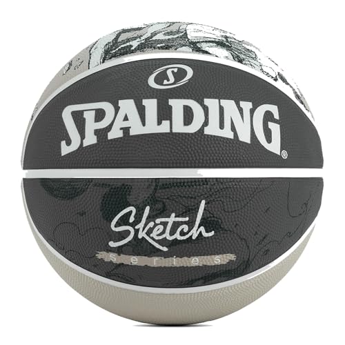 Spalding Sketch Jump Ball 84382Z Unisex basketballs Black 7 EU