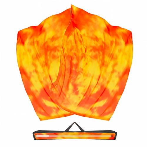 Banderas de gasa para iglesia con varillas flexibles de 54x45 pulgadas