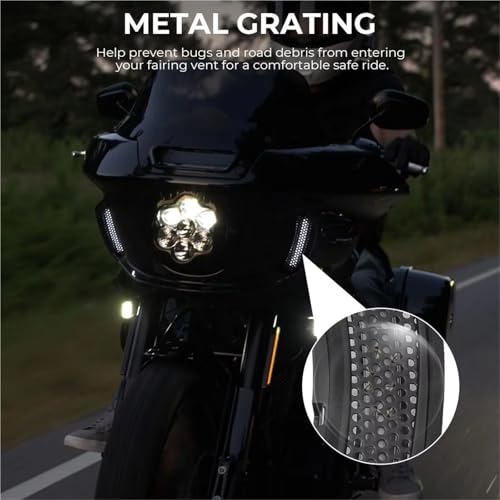 Inserts ventilation DRL moto pour vos road-trips en Softail - 4