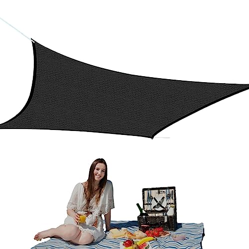 proteção solar para pátio | 95% Proteção UV Retângulo Vela Sombra | Guarda-sol Vela Capa Solar Bloqu