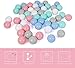 LANGXUN 50 100 200 Soft Plastic Ball Pit Balls for Kids, Gift for Baby Toddler Birthday Christmas, Ball Pit Play Tent, Baby Kiddie Pool Water Toys, Party Decoration (200 Balls, 5 Macaron Colors)