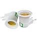 Produktbild Lampensockel-Adapter EU Plug Sicherheit Schalter Lampe Halter mit Power On-Off-Control Switch, E27 Sockel Lampe Halter Lampe Basis von uxradg