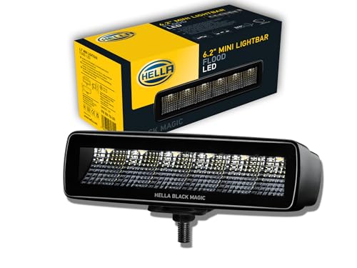 HELLA LED Lightbar Black Magic Zusatzscheinwerfer 6,2 Zoll 2000 echte Lumen Nahfeldausleuchtung:...
