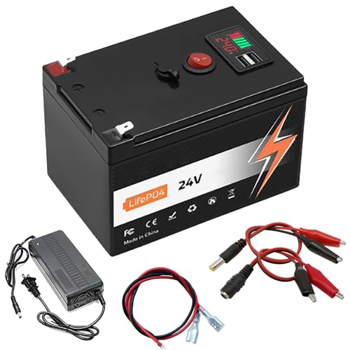 Batterie secours 24V LiFePO4 anti coupure de courant pour chalet isolé