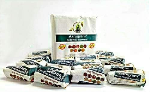 Aarogyam Herbals Dhoompan Herbal Bidi Jumbo Pack of 20 bundles - Made with Herbs