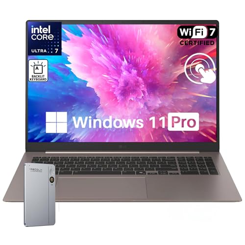 Image of LG gram Max 17 Touchscreen Laptop, Intel Ultra 7 355, 32GB DDR5, 1TB SSD