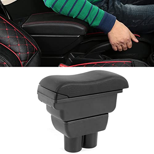 Qiilu Caixa de apoio de braço central para carro acessórios de modificação para Suzuki Jimny apoios