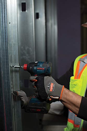BOSCH GDX18V-1800CB15 Freak 18V EC Brushless Connected-Ready 1/4 In. and 1/2 In. Two-In-One Bit/Socket Impact Driver Kit with (1) CORE18V 4.0 Ah Compact Battery