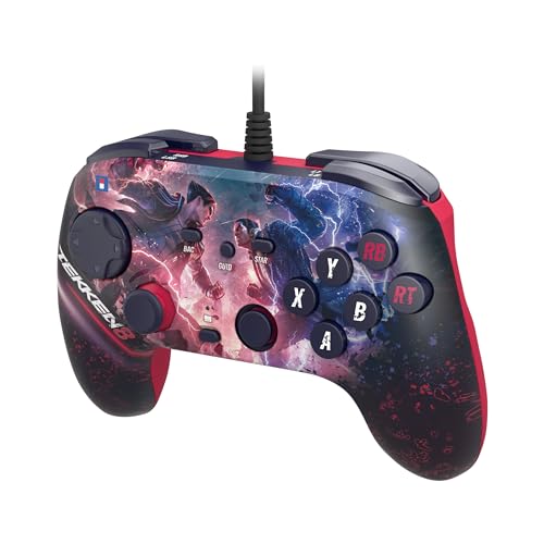 ホリファイティングコマンダー OCTA (TEKKEN 8エディション) Windows PC用 - トーナメントグレード有線ファイトパッド バンダイナムコエンタテインメント公式ライセンス商品。