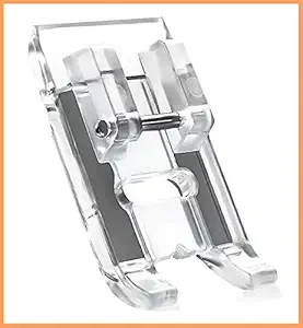 Zenith Imported Satin Stitch Foot for All Automatic Sewing Machines (Steel, Singer/Usha/Brother)