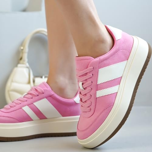 Image of Project Cloud Platform Sneakers for Women - Lightweight Memory Foam Insole Womens Sneakers - Non-Slip Fashion Sneakers for Women Footwear - Women's Fashion Platform Shoes (Nita)