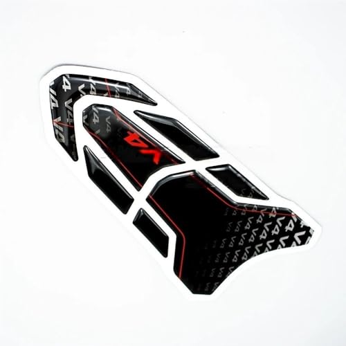 Dngjuen Réservoir D'essence Autocollant Décoratif pour Street pour Fighter V4 pour Panigale V4 V4S Protection Pad