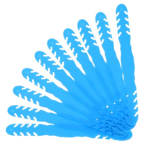 TOVINANNA 10個マスクフック マスクロープバックル 延長パーツ 滑り止め設計 アクセサリー 青