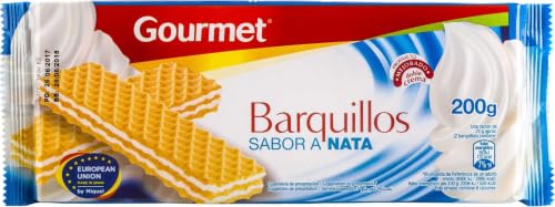Gourmet Barquillos Sabor a Nata, 200g