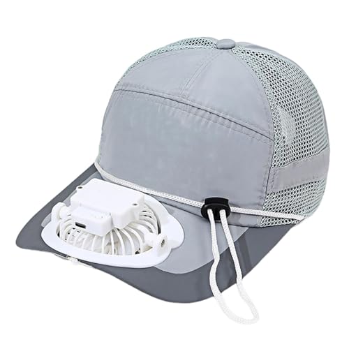 Équipement de protection UV de baseball avec ventilateur solaire pour camping et plein air